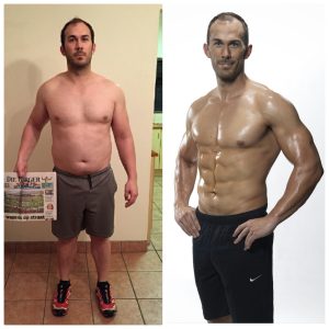 USN 12 Week Challenge winner before and after