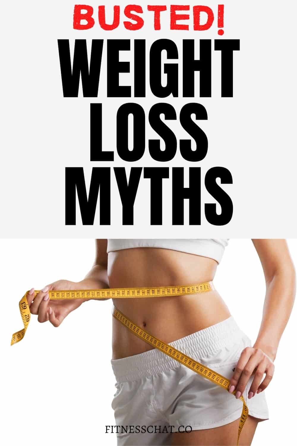 weight loss myths debunked 