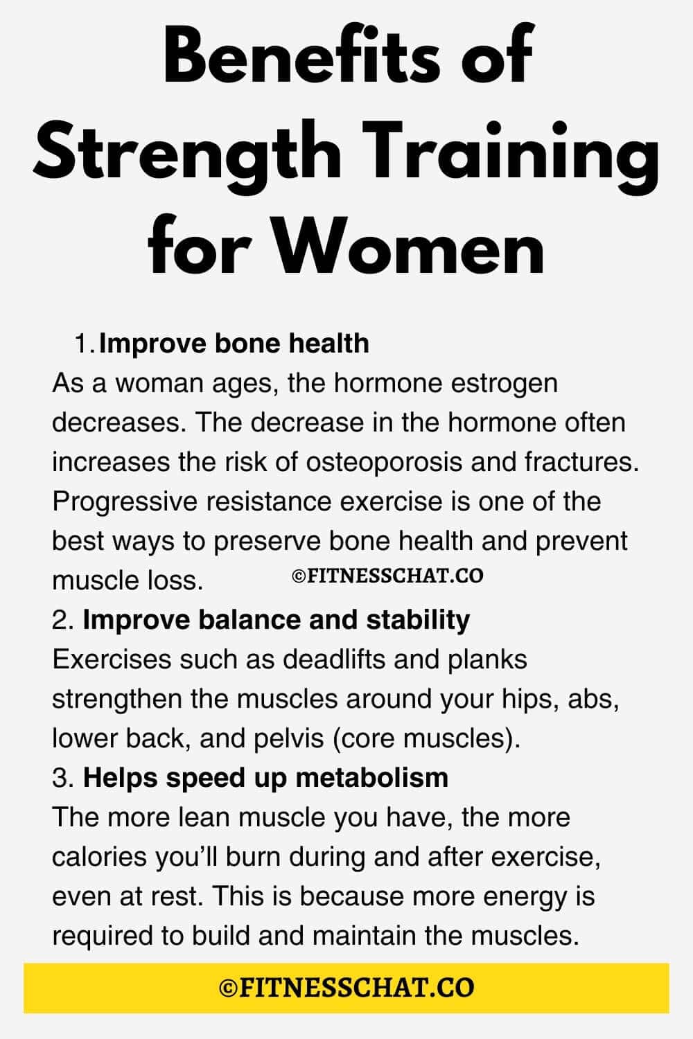 Benefits of Strength Training for Women 