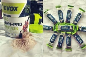 EVOX LEAN-PRO PROTEIN AND SYNERGY PROTEIN BARS