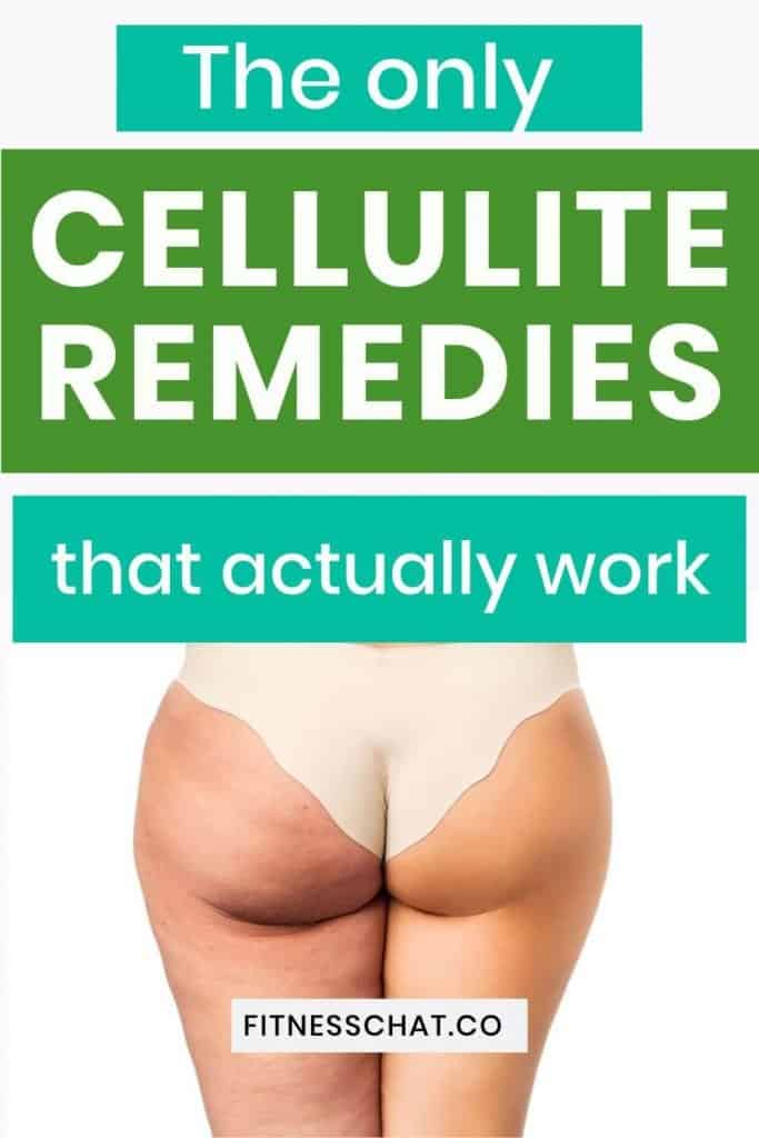 How to reduce the appearance of cellulite on thighs and bum