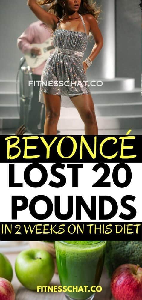 Beyoncé lost 20 pounds in 2 weeks on the master cleanse diet
