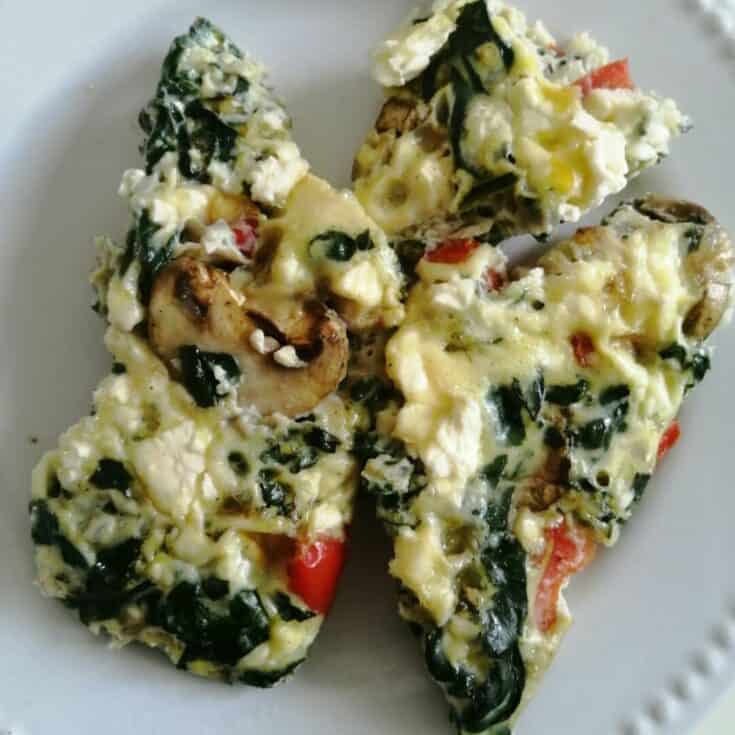 Healthy egg frittata recipe