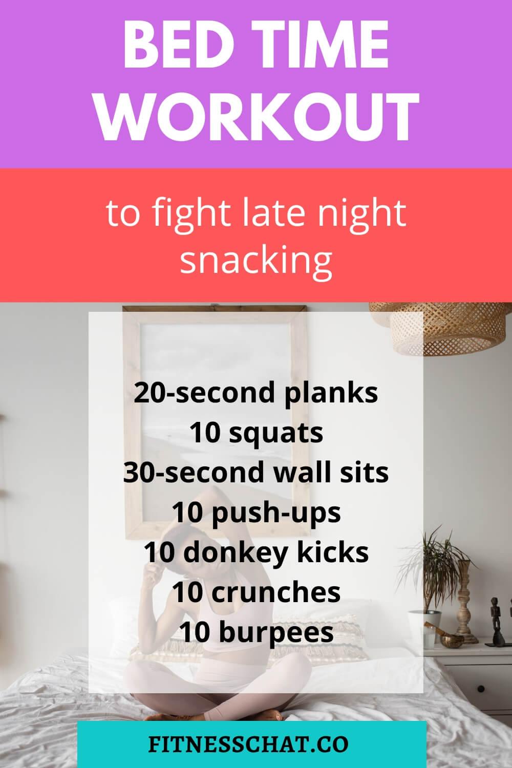 night time exercises to lose weight to fight late night snacking