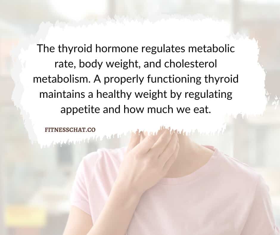 The thyroid hormone regulates metabolic rate