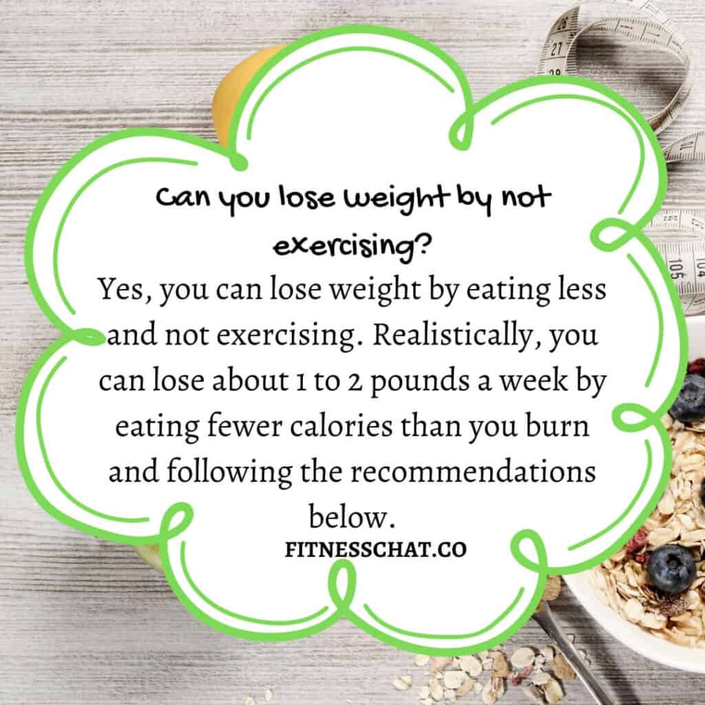 How to Lose Weight Fast Naturally and Permanently Without Exercise