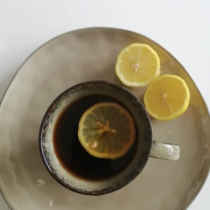 Coffee and lemon recipe for weight loss