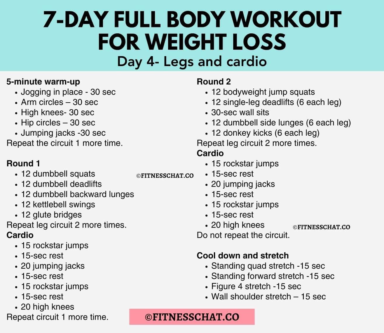 Full body workout for weight loss female at home