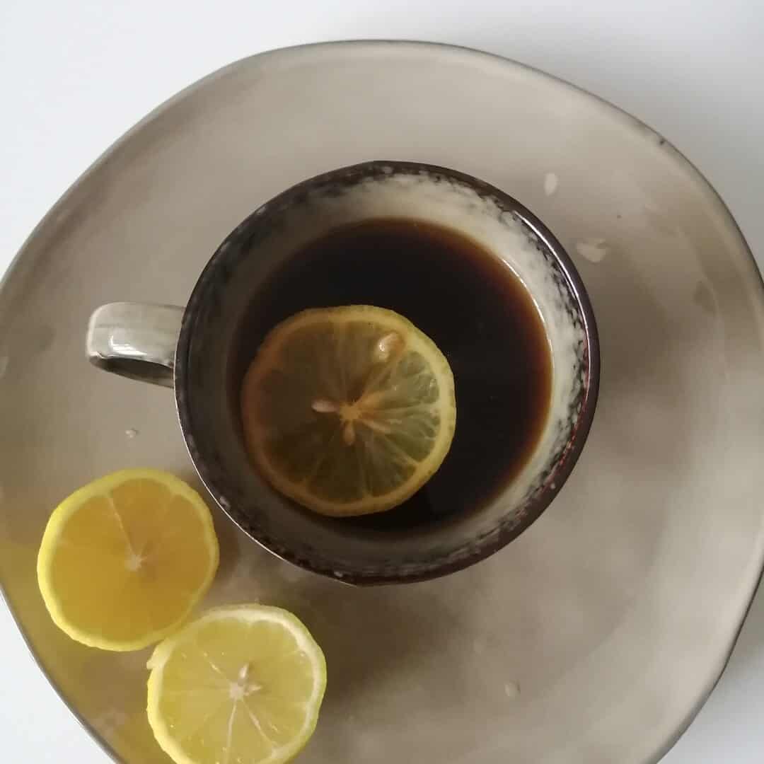 flat tummy drink to reduce belly fat coffee and lemon for weight loss