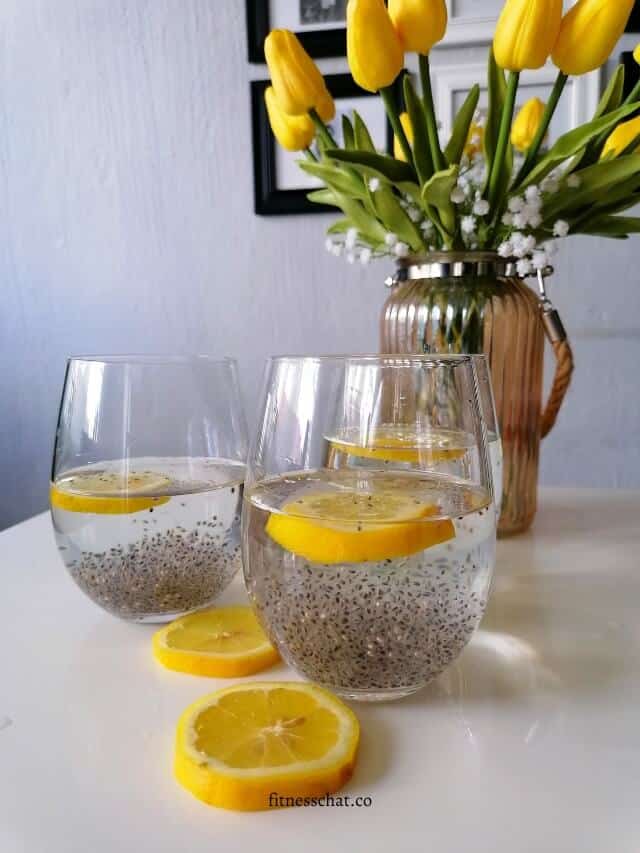 Chia Seed Water Benefits for weight loss and benefits of drinking chia seed water at night