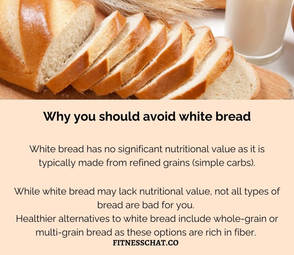 List of Foods Not To Eat When Trying To Lose Weight