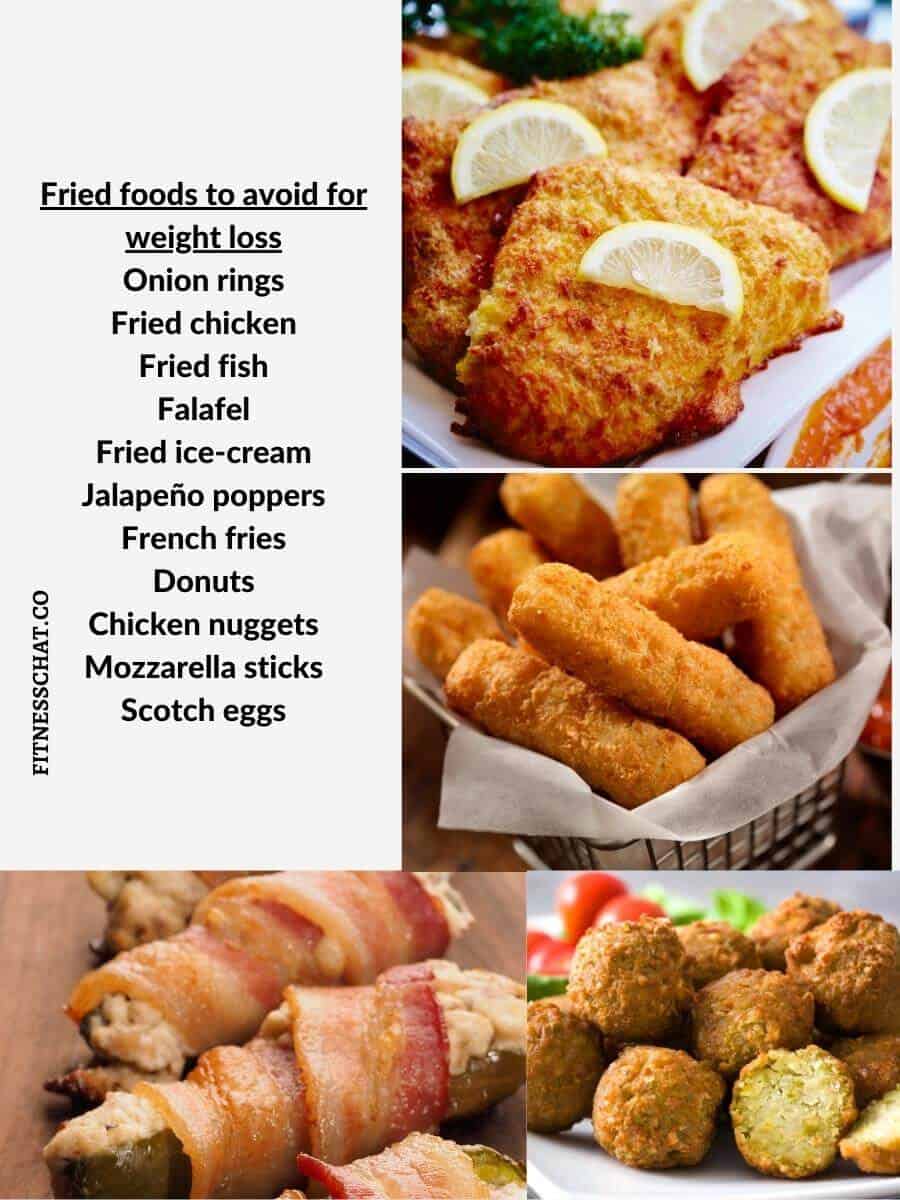 avoid fried foods for weight loss and heart health