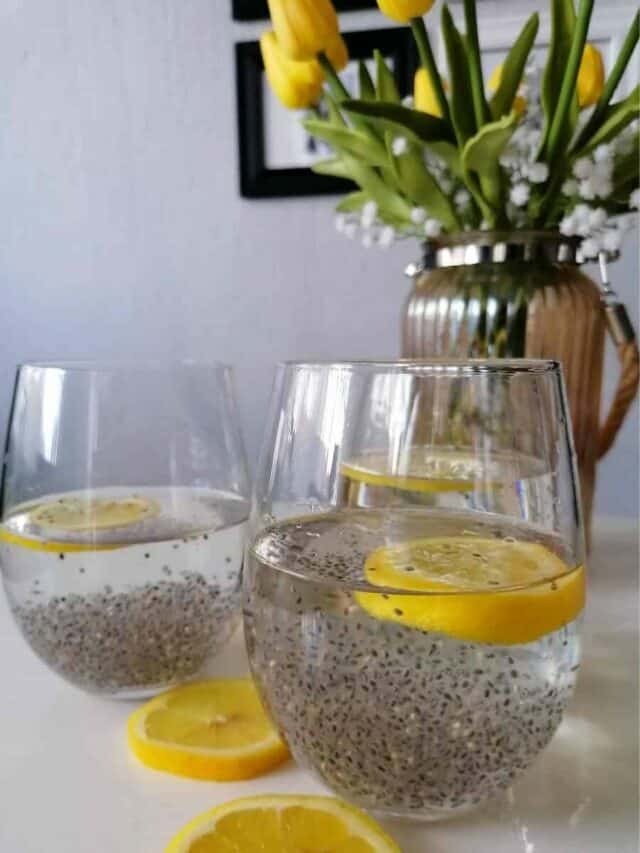 Benefits of chia seeds in water