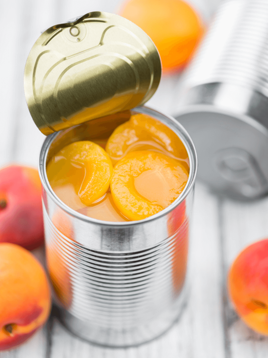 5 fruits to avoid for weight loss- Canned fruit 